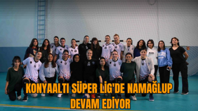 Konyaaltı Süper Lig'de namağlup devam ediyor