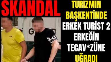 Turizmin başkentinde erkek turist 2 erkeğin tecav*züne uğradı