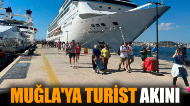 Muğla'ya turist akını gerçekleşti