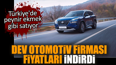 Dev otomotiv firması fiyatları indirdi