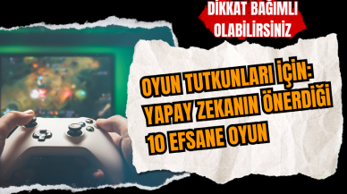 Oyun Tutkunları İçin: Yapay Zekanın Önerdiği 10 Efsane Oyun