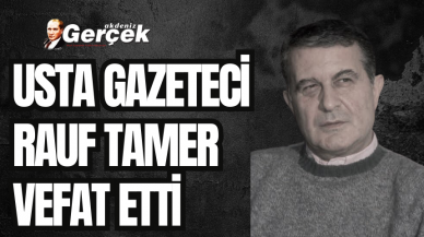 Gazeteci Rauf Tamer'den kötü haber