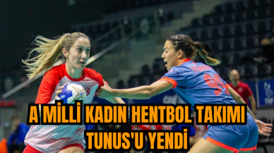 A Milli Kadın Hentbol Takımı Tunus'u yendi