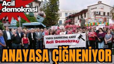 Antalya Emek ve Demokrasi Güçleri'nden Yargıtay çıkışı: KAHROLSUN İSTİBDAT YAŞASIN HÜRRİYET