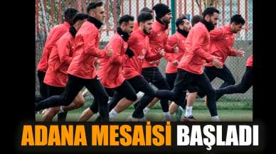 Ahlatcı Çorum FK'nın Adana mesaisi başladı