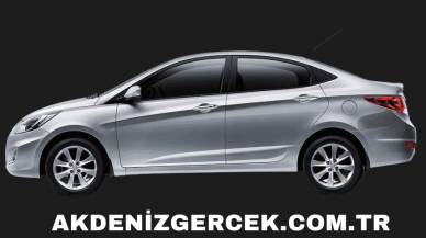 Hyundai marka Accent tipli araç icradan satılık