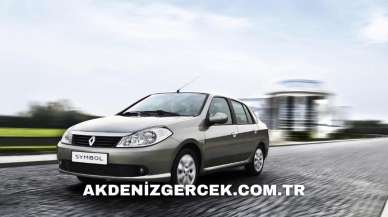 İcradan satılık 2016 model Renault Symbol 1.5 dci marka araç