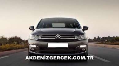 İcradan satılık 2020 model Citroen marka otomobil