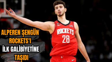 Alperen Şengün Rockets'ı ilk galibiyetine taşıdı