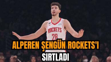 Alperen Şengün Rockets'ı sırtladı