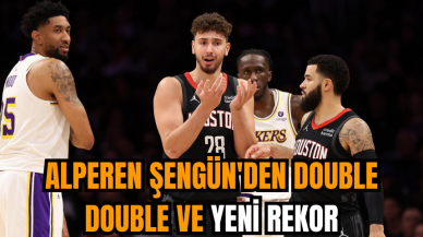 Alperen Şengün'den double double ve yeni rekor