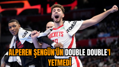 Alperen Şengün'ün double double'ı yetmedi