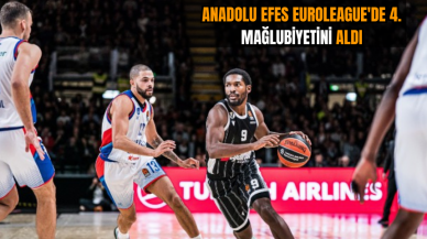 Anadolu Efes Euroleague'de 4. mağlubiyetini aldı