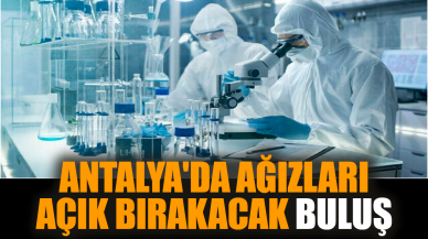 Antalya'da ağızları açık bırakacak buluş