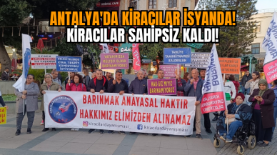 Antalya'da Kiracılar İsyanda! Kiracılar Sahipsiz Kaldı!