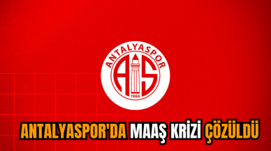 Antalyaspor'da maaş krizi çözüldü