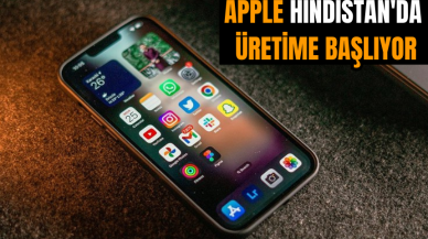 Apple Hindistan'da üretime başlıyor