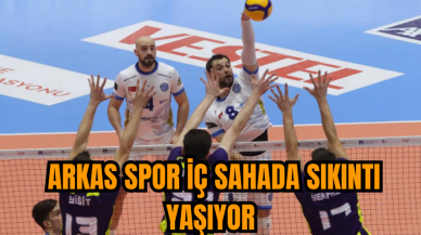 Arkas Spor iç sahada sıkıntı yaşıyor