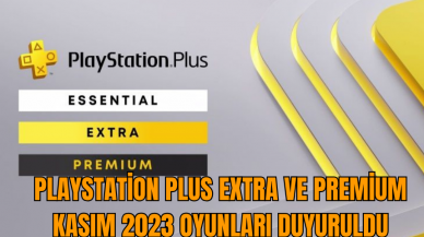 PlayStation Plus Extra ve Premium Kasım 2023 oyunları duyuruldu