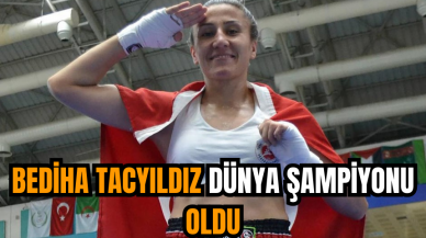 Bediha Tacyıldız Dünya Şampiyonu oldu