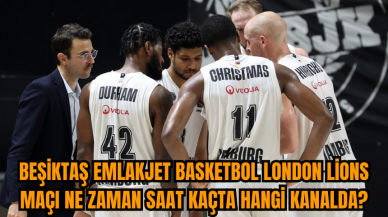 Beşiktaş Emlakjet Basketbol London Lions maçı ne zaman saat kaçta hangi kanalda?