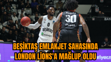 Beşiktaş Emlakjet sahasında London Lions'a mağlup oldu