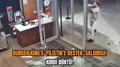 Burger King’e ‘Filistin’e Destek’ Saldırısı! Kırdı Döktü!