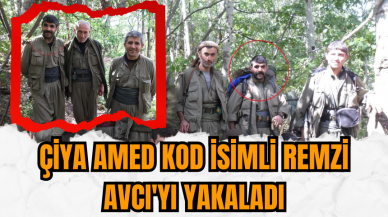 MİT Kerkük Eyalet Sorumlusu Çiya Amed kod isimli Remzi Avcı'yı yakaladı