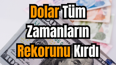 Dolar Tüm Zamanların Rekorunu Kırdı