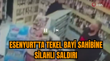 Esenyurt’ta Tekel Bayi Sahibine Silahlı Saldırı