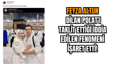 Feyza Altun Dilan Polat’ı Taklit Ettiği İddia Edilen Fenomeni İşaret Etti!