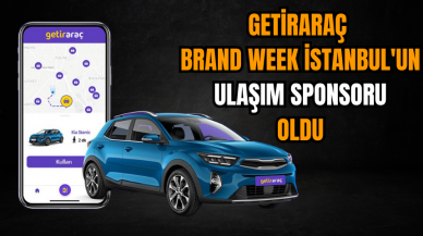 GetirAraç Brand Week İstanbul'un ulaşım sponsoru oldu