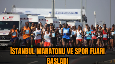 İstanbul Maratonu ve Spor Fuarı başladı