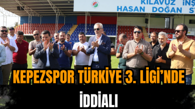 Kepezspor Türkiye 3. Ligi’nde İddialı