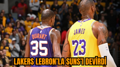 Lakers LeBron’la Suns’ı devirdi