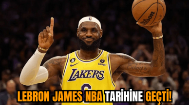 LeBron James NBA tarihine geçti!