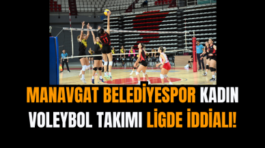 Manavgat Belediyespor Kadın Voleybol Takımı Ligde İddialı!