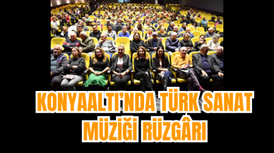 Konyaaltı’nda Türk Sanat Müziği Rüzgârı