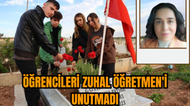 Öğrencileri Zuhal öğretmen'i unutmadı