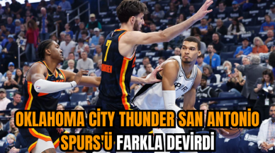 Oklahoma City Thunder San Antonio Spurs'ü farkla devirdi