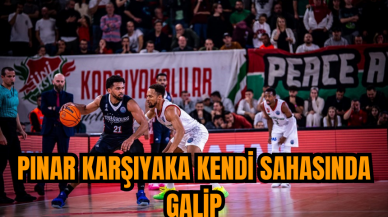 Pınar Karşıyaka kendi sahasında galip