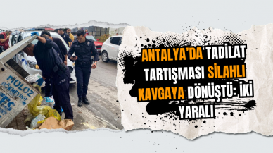 Antalya’da Tadilat Tartışması Silahlı Kavgaya Dönüştü: İki Yaralı