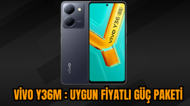 Vivo Y36m : Uygun fiyatlı güç paketi