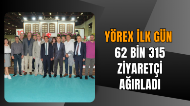 YÖREX İlk Gün 62 Bin 315 Ziyaretçi Ağırladı