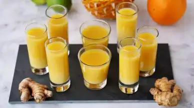 Cildi güzelleştiren sağlıklı shot tarifleri! Ginger Shot nedir ve nasıl yapılır?