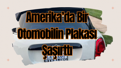 Amerika’da Bir Otomobilin Plakası Şaşırttı