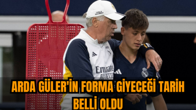 Arda Güler'in forma giyeceği tarih belli oldu