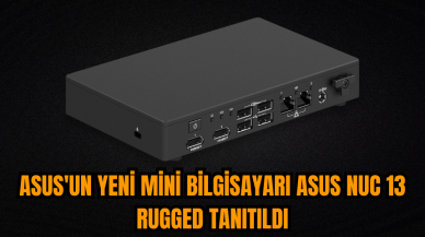 Asus'un yeni mini bilgisayarı ASUS NUC 13 Rugged tanıtıldı