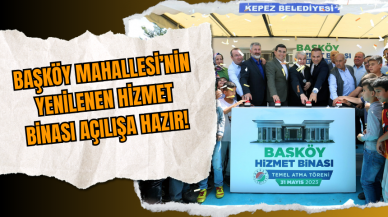 Başköy Mahallesi’nin Yenilenen Hizmet Binası Açılışa Hazır!