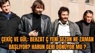 Çekiç ve Gül: Behzat Ç yeni sezon ne zaman başlıyor? Harun geri dönüyor mu ?